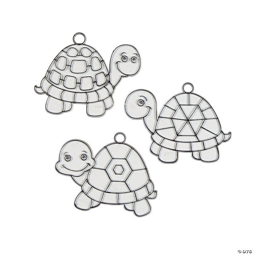 Turtle Shell Suncatchers - 24 Pc. Image