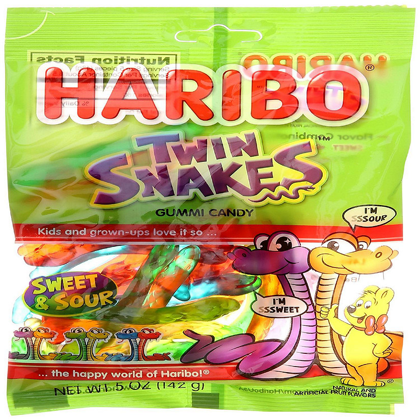 Twin Snakes Gummies Bag, 5 oz (Case of 12) Image