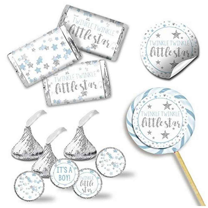 Twinkle Little Star Blue Sticker Bundle 429pc. by AmandaCreation Image