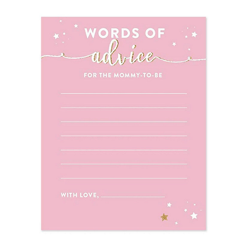 Twinkle Star Mommy Advice, 20pk Image