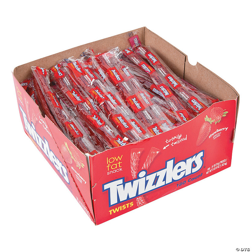 Twizzlers&#174; Strawberry Twists Candy - 180 Pc. Image