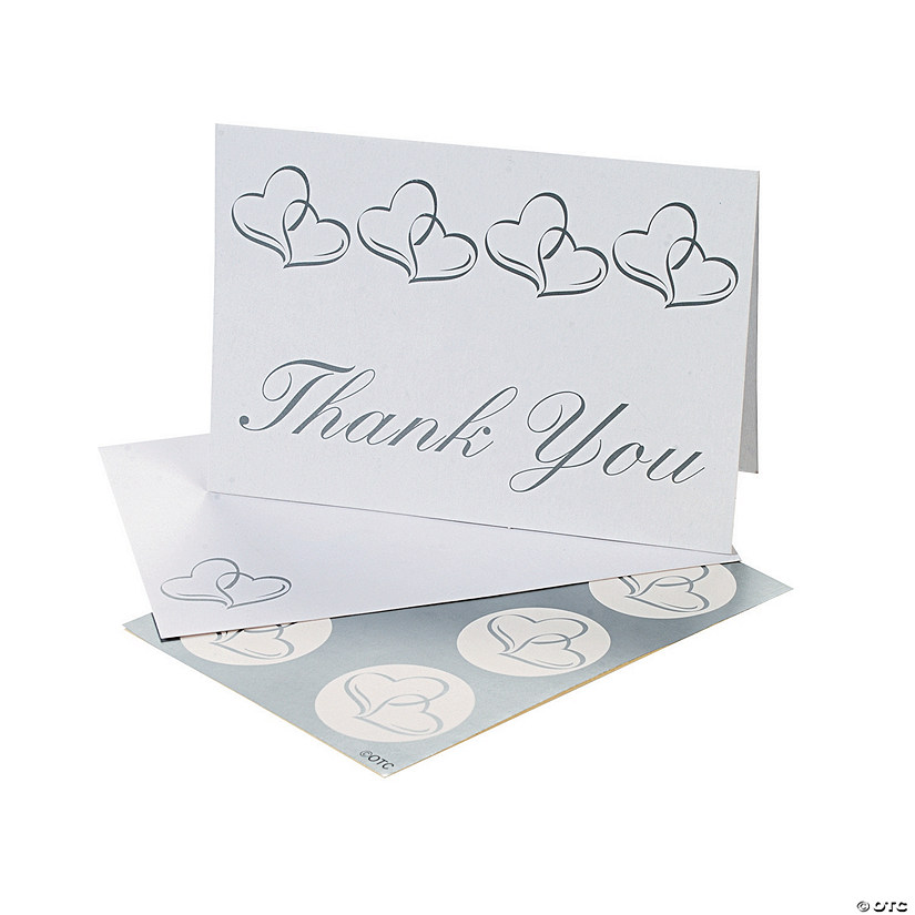 Two Hearts Wedding Thank You Cards Discontinued