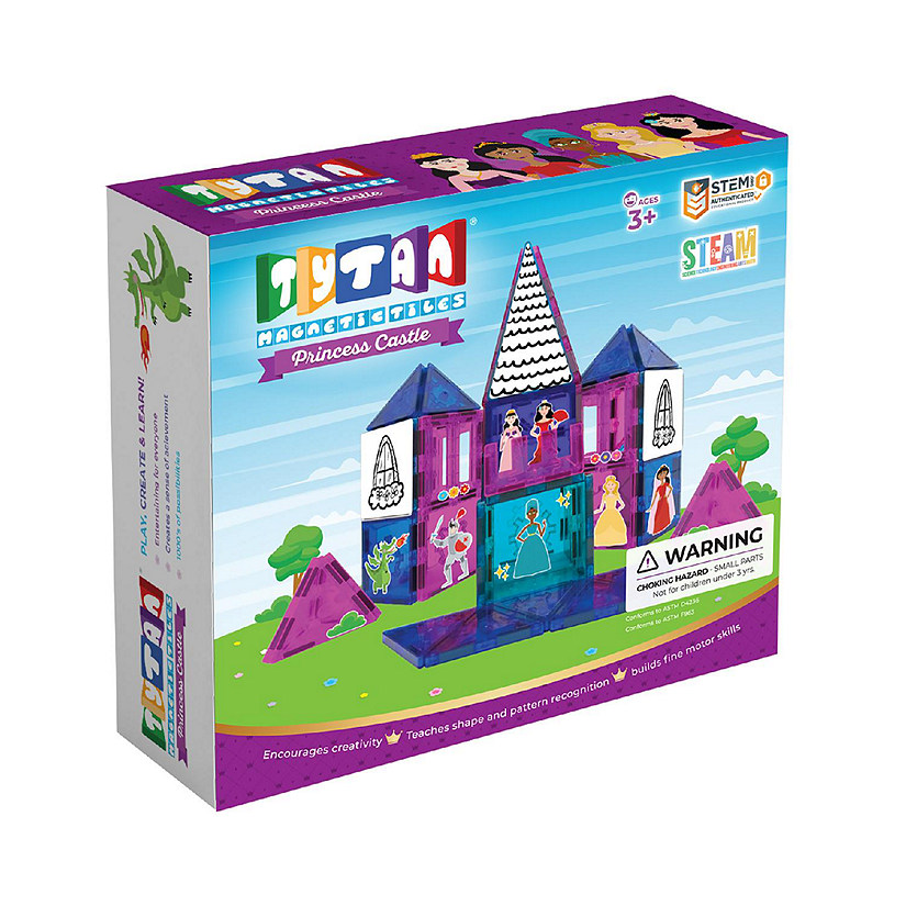 Tytan Toys Magnetic Tiles Princess Kit Image