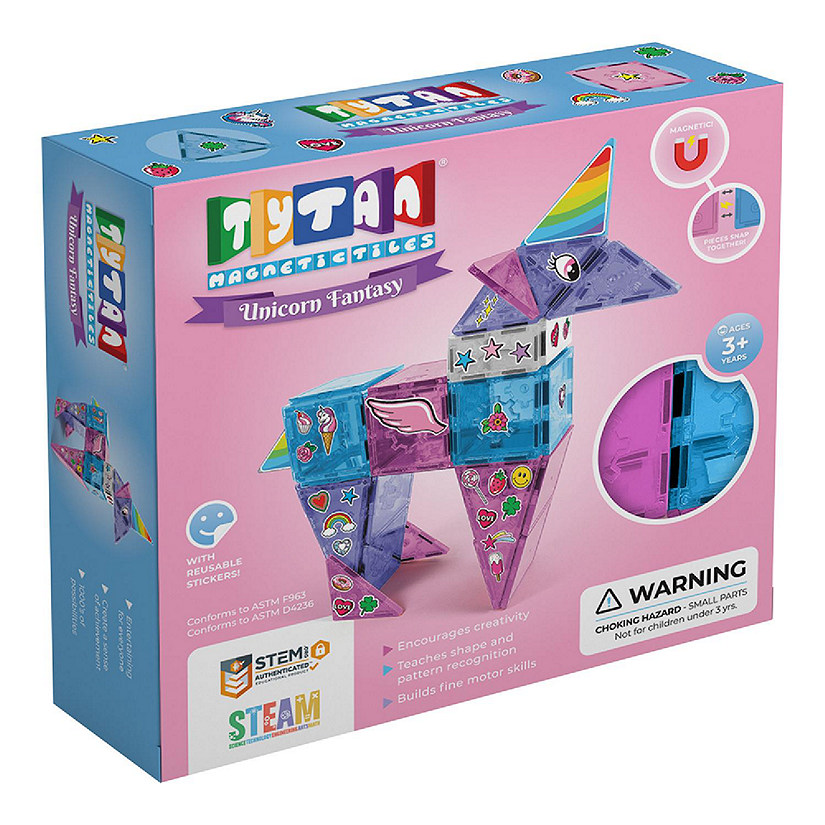 Tytan Toys Magnetic Tiles Unicorn Kit Image