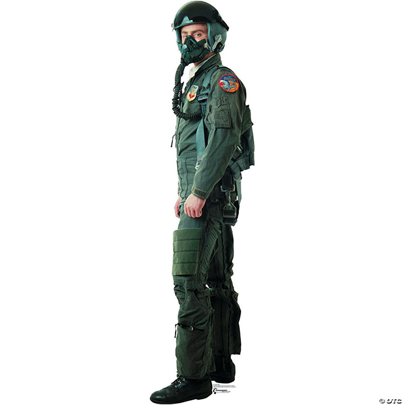 U.S. Air Force Jet Pilot Cardboard Stand-Up Image