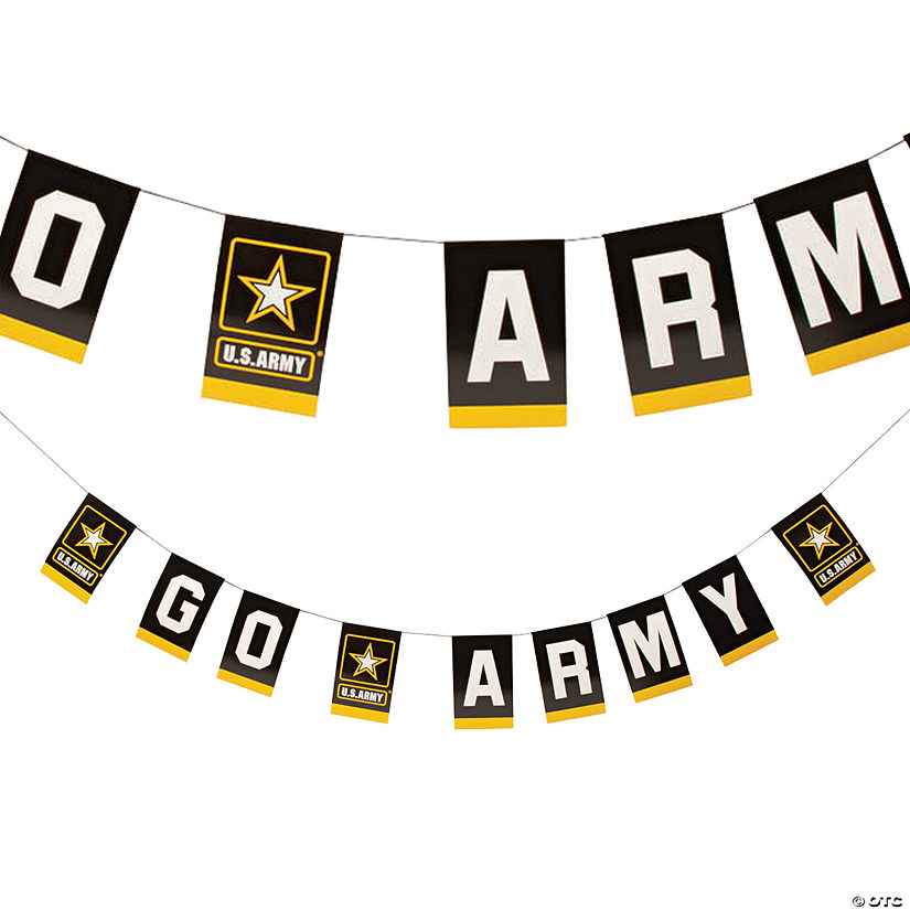 U.S. Army<sup>&#174;</sup> Go Army Pennant Banner Image