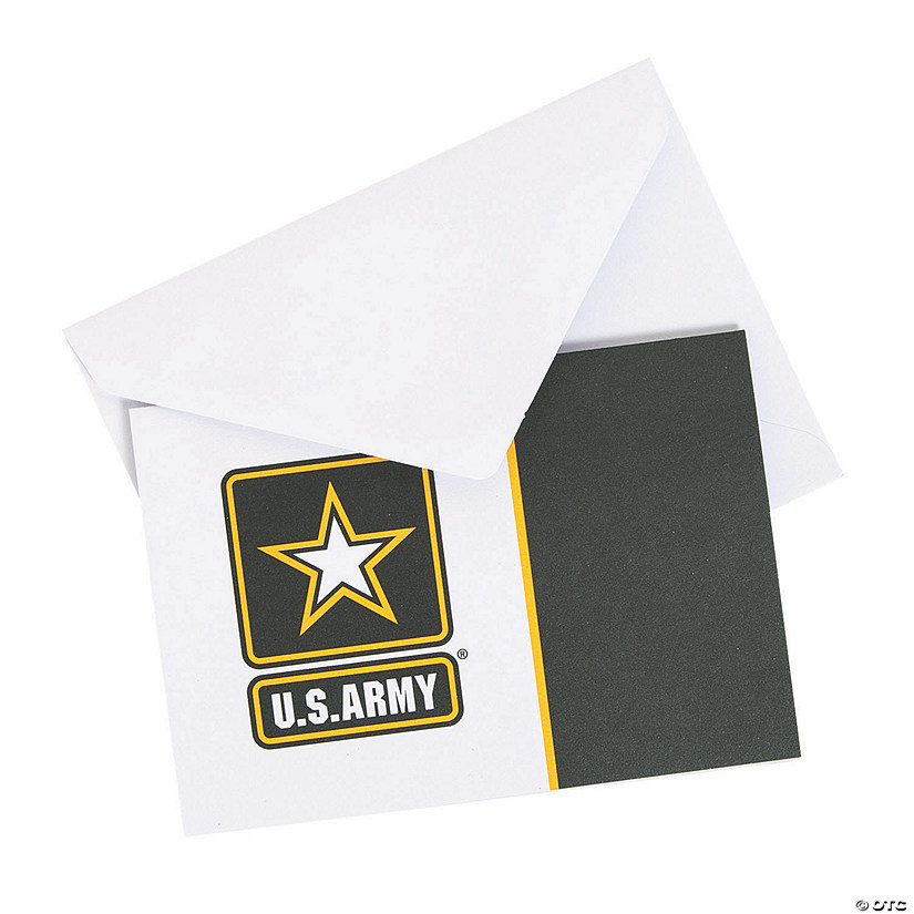 U.S. Army<sup>&#174;</sup> Note Cards with Envelopes - 12 Pc. Image