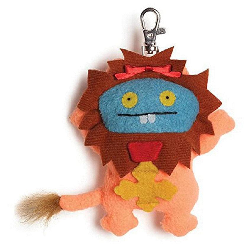 Ugly Dolls Wizard of Oz 5" Plush Clip-On: Babo as Coward Lion Image