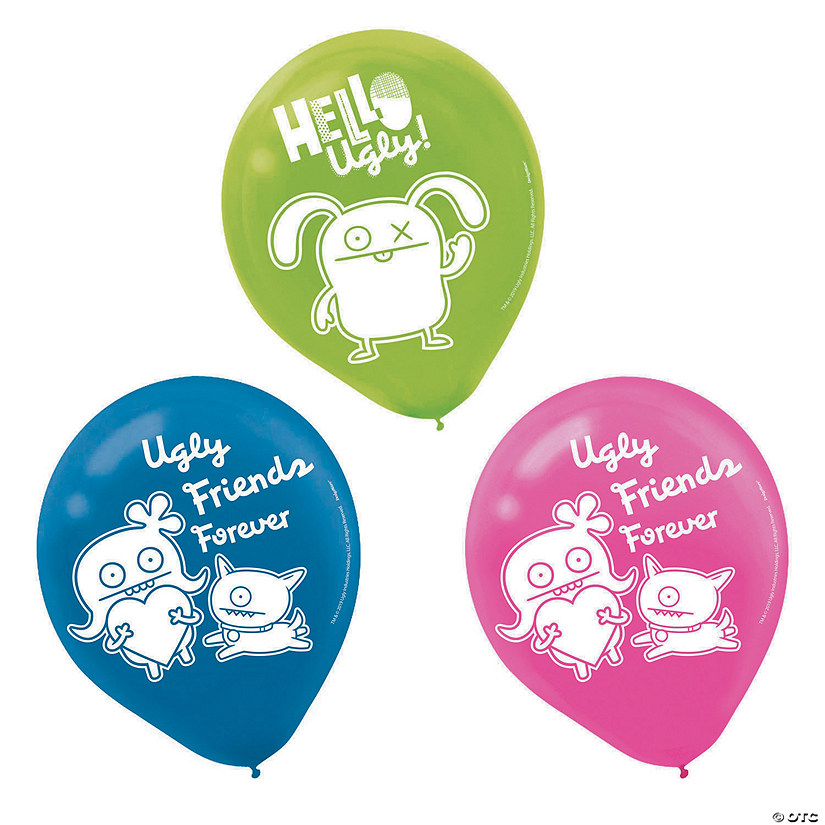 UglyDolls 12" Latex Balloons - 6 Pc. Image