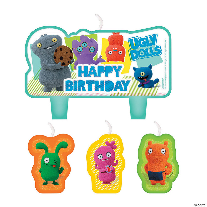 UglyDolls Birthday Candles - 4 Pc. Image