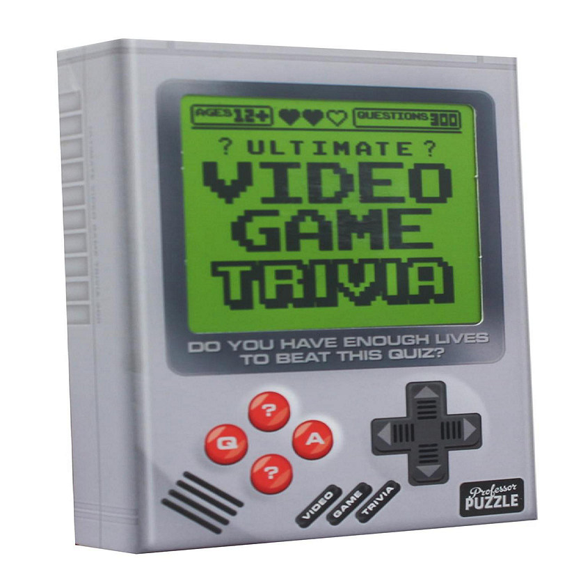 Ultimate Video Game Trivia Card Game  300 Questions Image