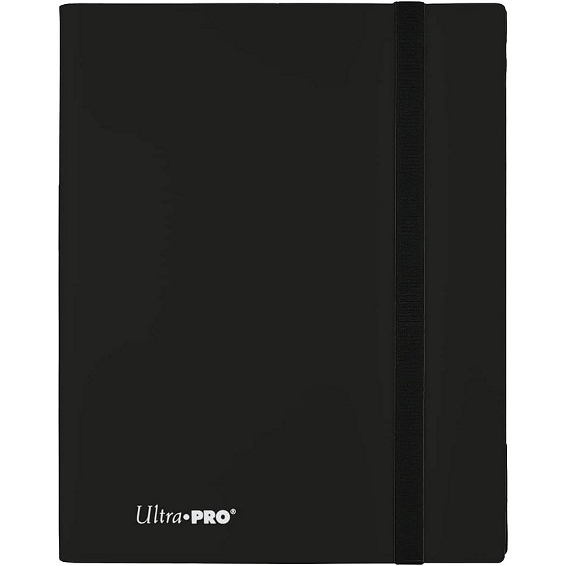Ultra Pro: Eclipse 9-Pocket PRO-Binder - Jet Black - Holds 360 Cards Image