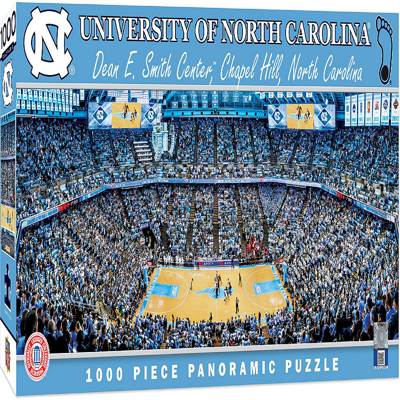 UNC Tar Heels - 1000 Piece Panoramic Jigsaw Puzzle Image