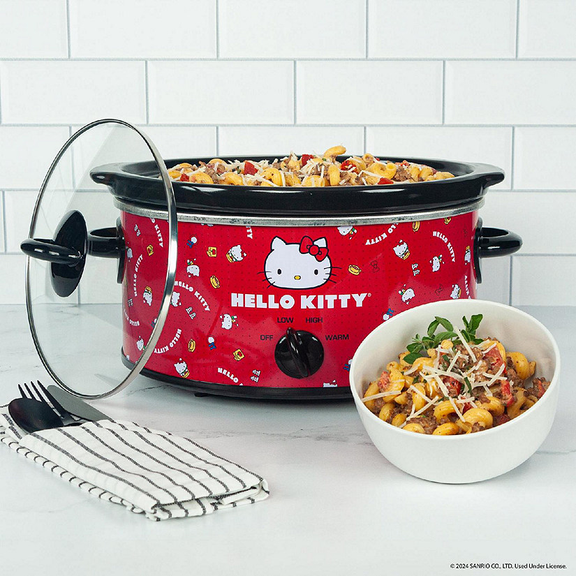 Uncanny Brands Hello Kitty 5-Quart Slow Cooker Image