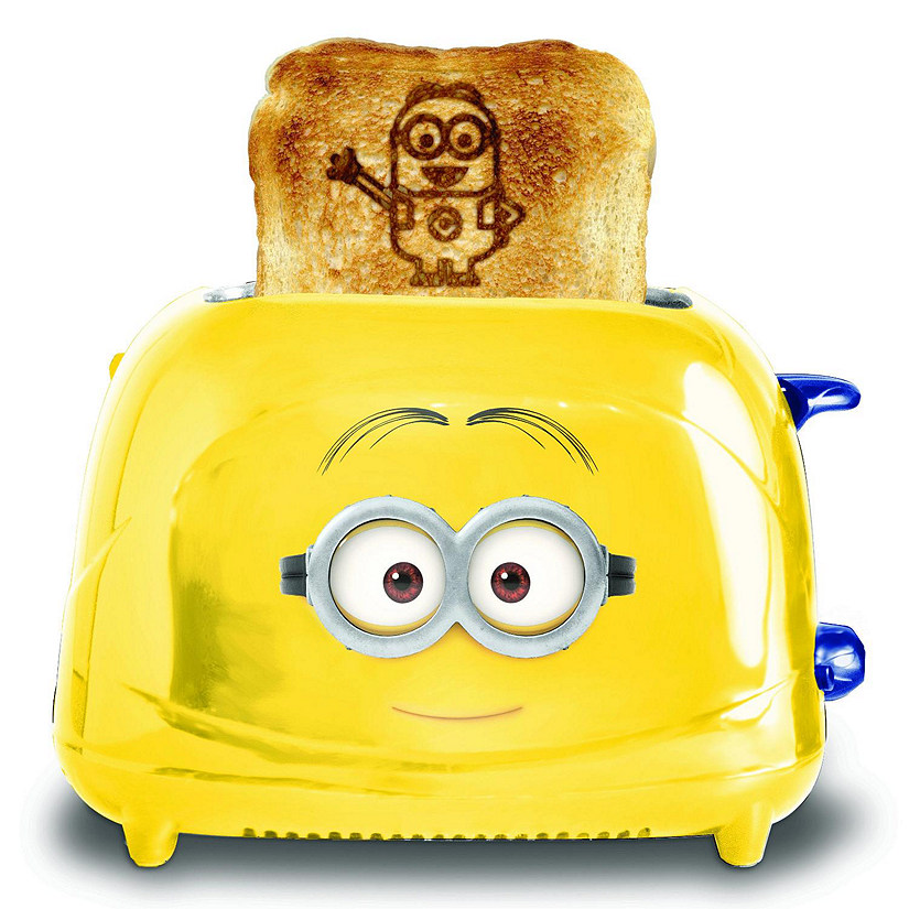 Uncanny Brands Minions Dave 2-Slice Toaster- Toast Iconic Minion on Your Toast Image