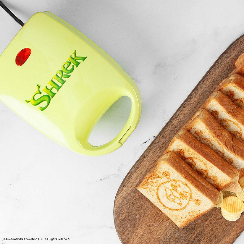 Uncanny Brands Shrek Sandwich Maker - Small Kitchen Appliance Image
