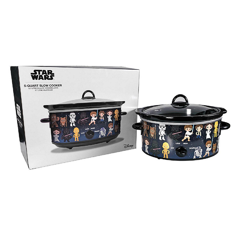  Uncanny Brands Star Wars 2-Quart Slow Cooker- Kitchen  Appliance: Home & Kitchen