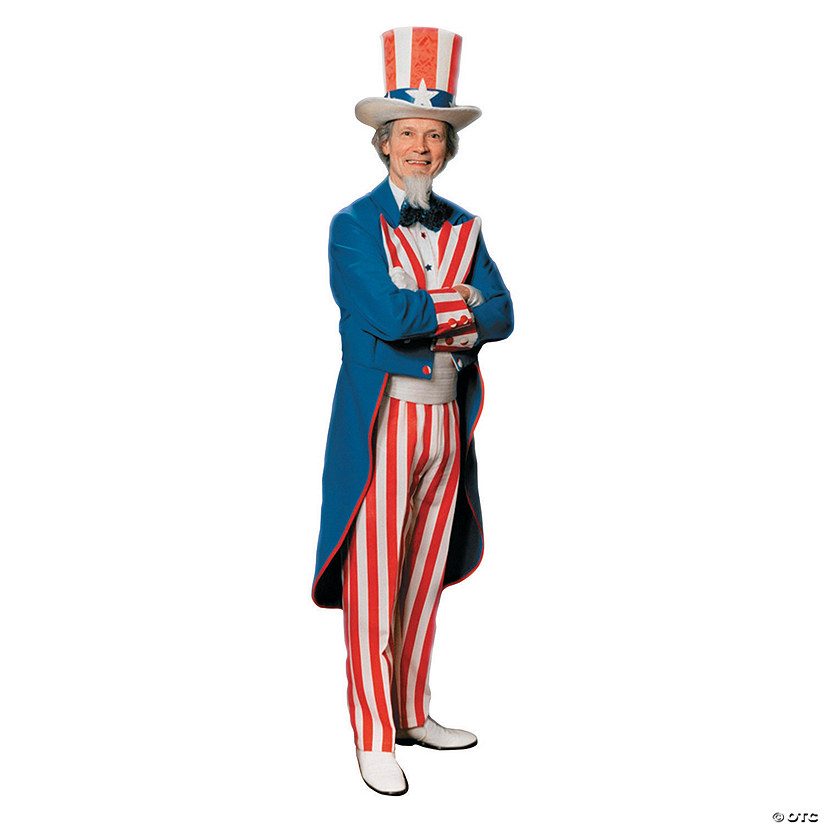Uncle Sam Cardboard Stand-Up Image