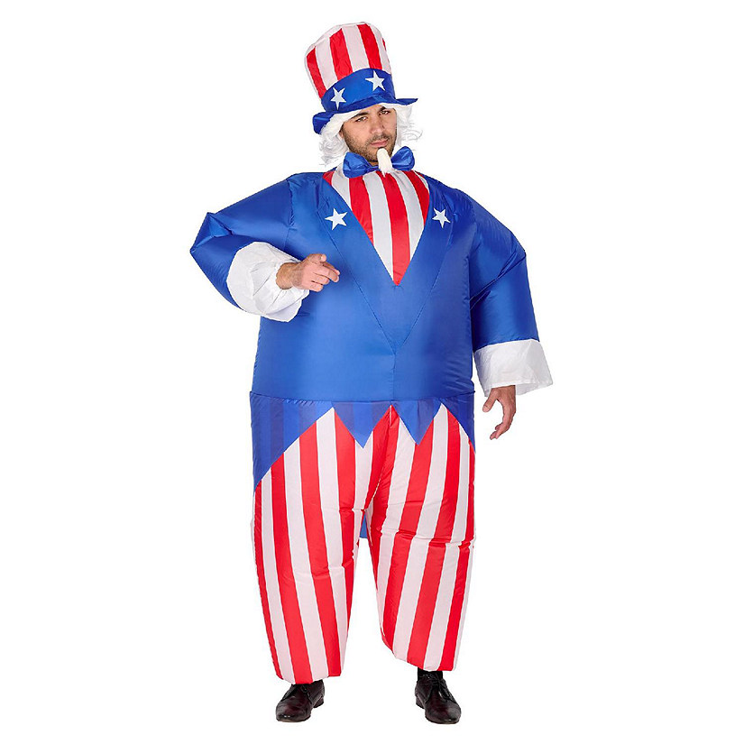 Uncle Sam Inflatable Adult Costume  One Size Image