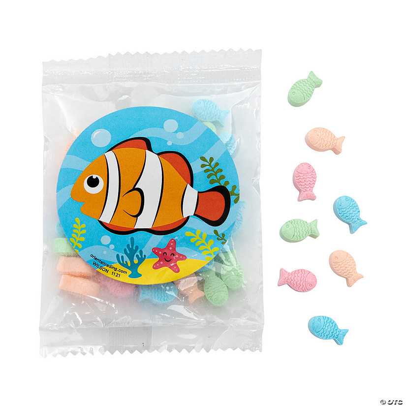 Under the Sea Fish Candy Handouts for 24 Image