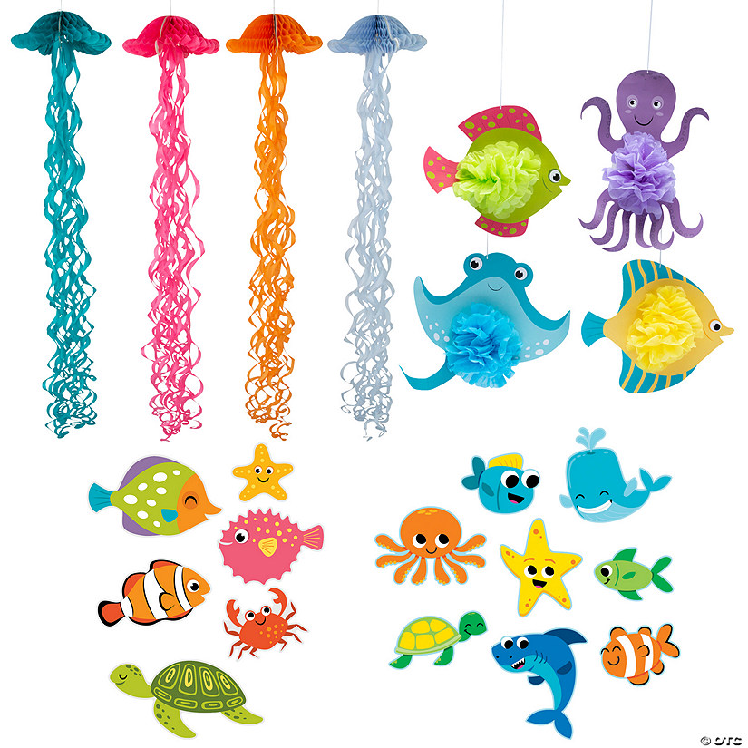 Under the Sea Party Decorating Kit - 22 Pc. Image