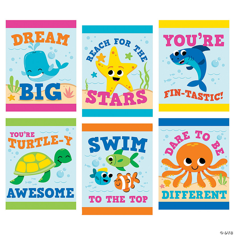 Under the Sea Posters Oriental Trading