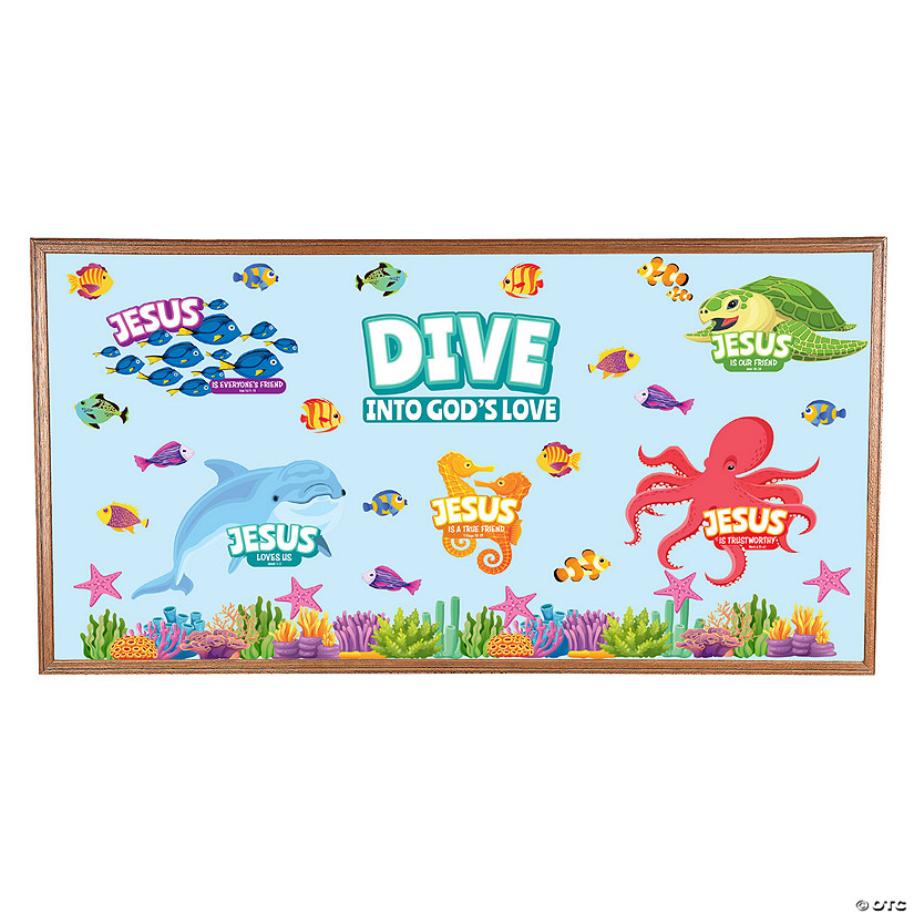 Under the Sea VBS Classroom Bulletin Board Set - 36 Pc. - Discontinued