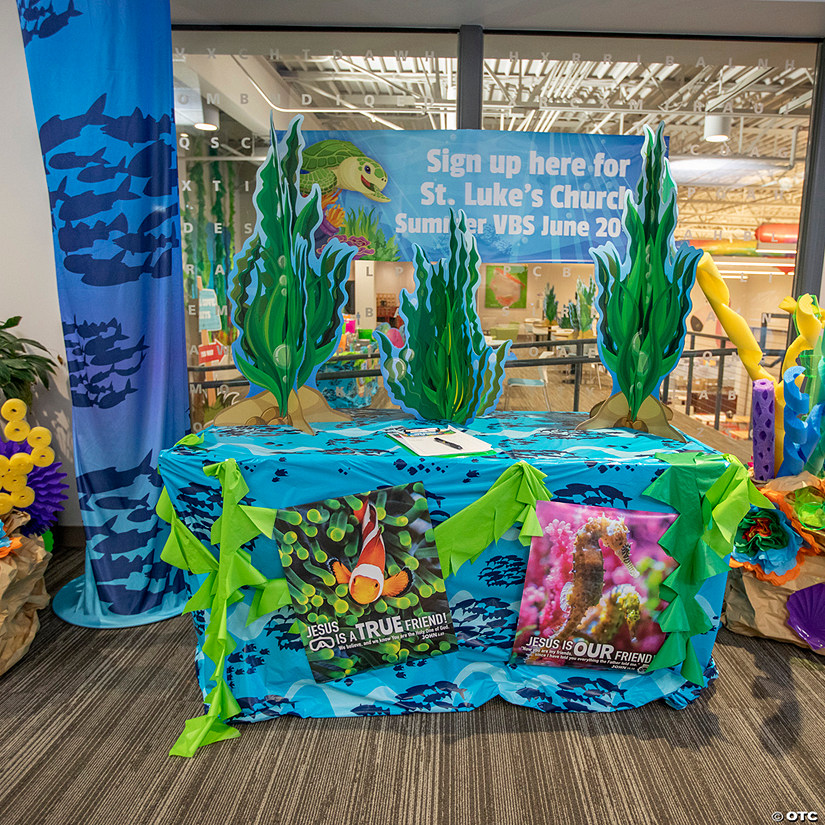 Under the Sea VBS Sign-Up Station Kit - 14 Pc. Image