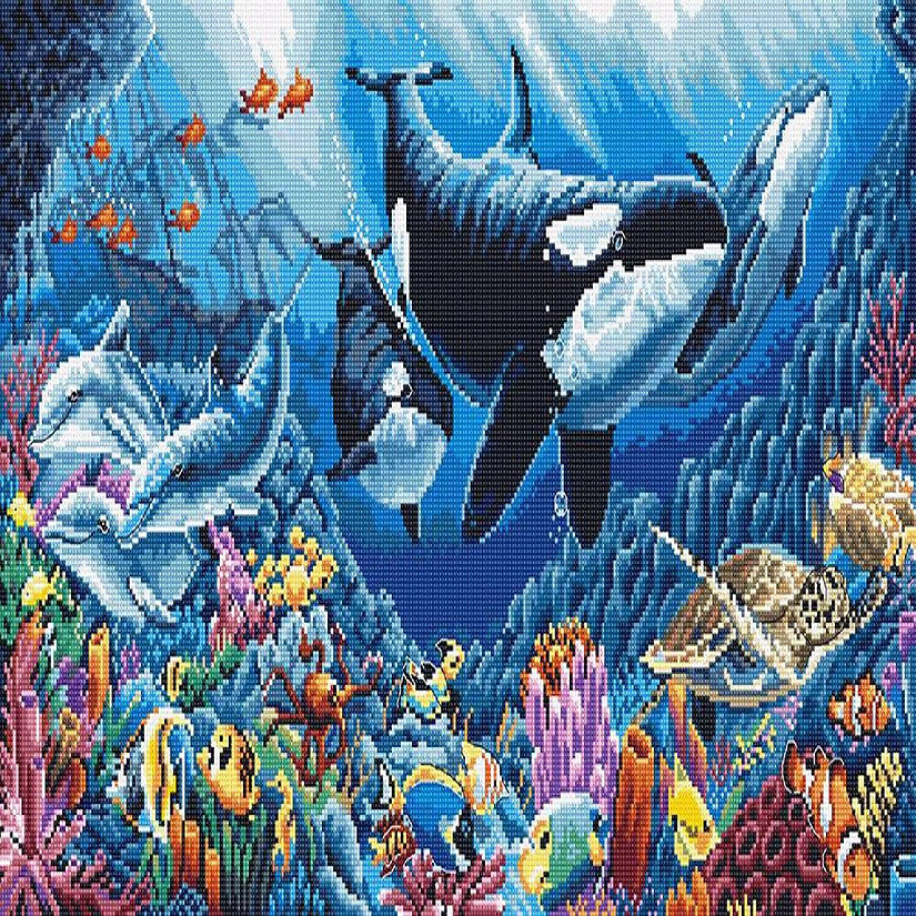 Underwater Ballet L8073 Counted Cross Stitch Kit Image