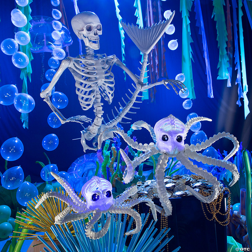 Underwater Skeleton Assortment Halloween Decorations