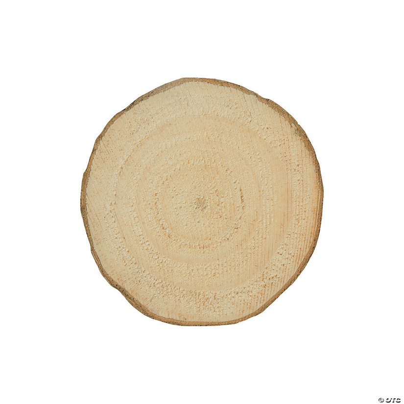 Unfinished Wood Slices Large