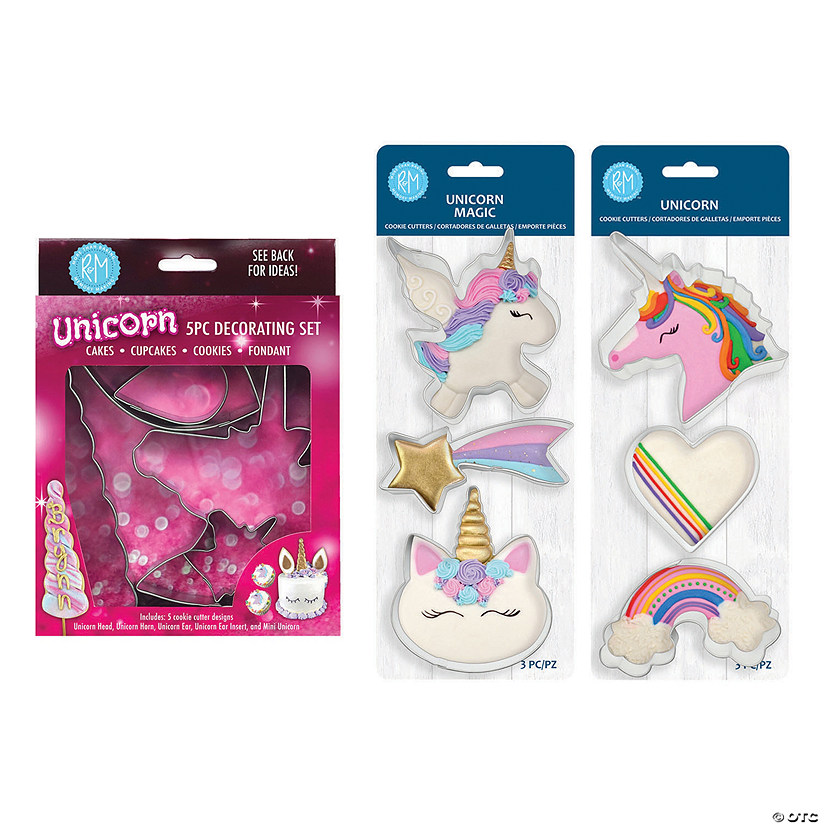 Unicorn 11 Piece Cookie Cutter Set Image