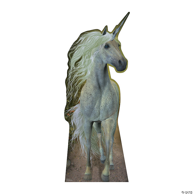 Unicorn Life-Size Cardboard Stand-Up Image