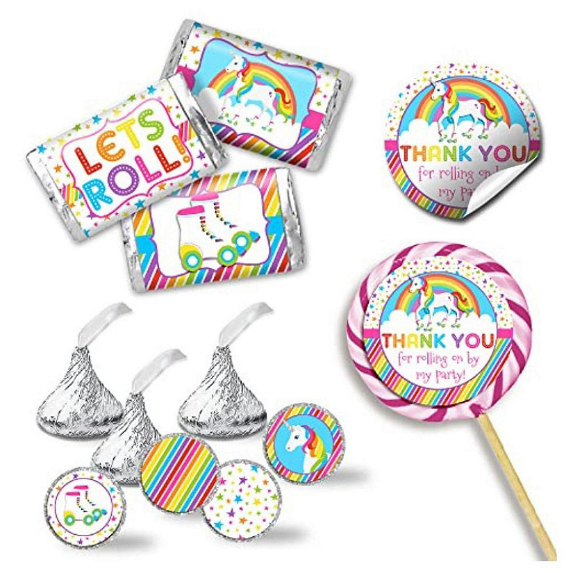 Unicorn Roller Skating Sticker Bundle 429pc. by AmandaCreation Image