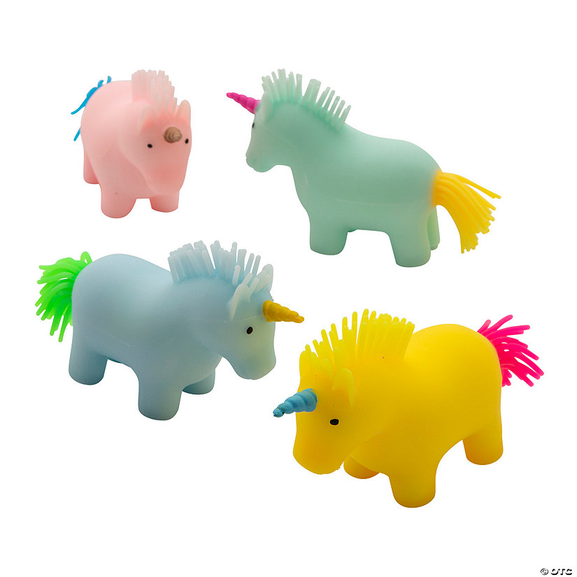 Unicorn Squishies - 12 Pc. Image