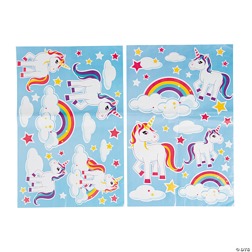 Unicorn Wall Clings - Discontinued