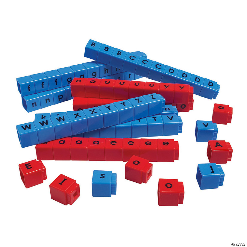 Unifix CVC Letter Cubes Set - 90 Pc. Image