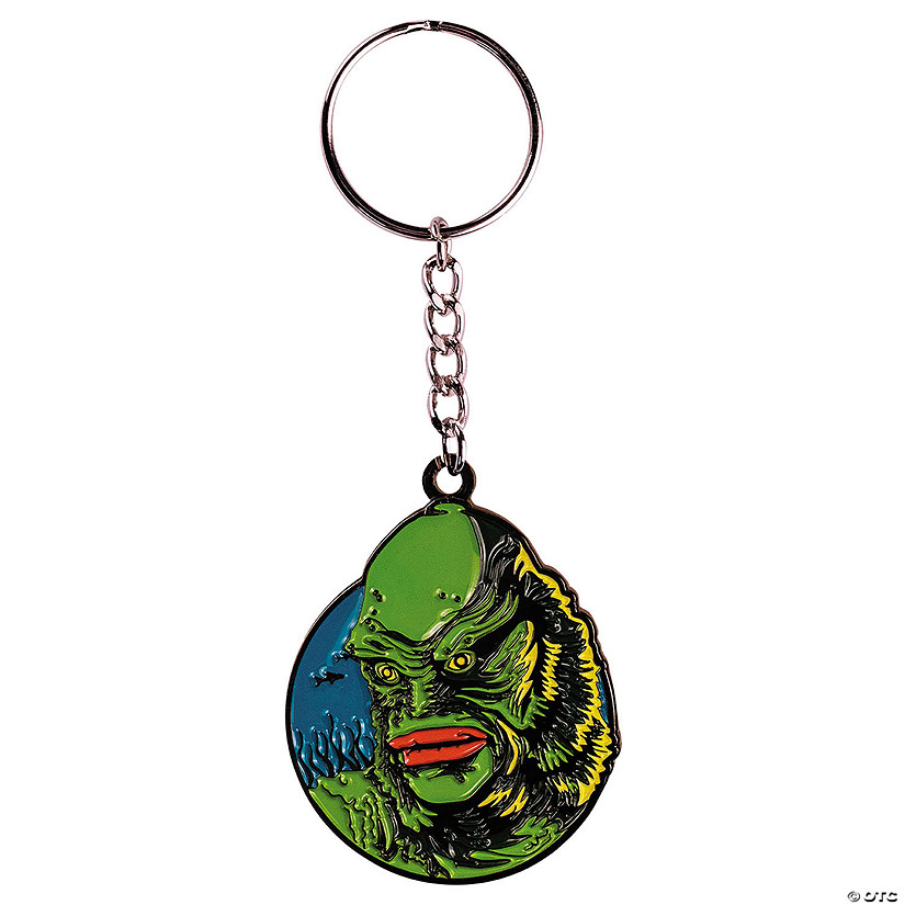 Universal Classic Monsters Creature from the Black Lagoon&#8482; Face Keychain Image