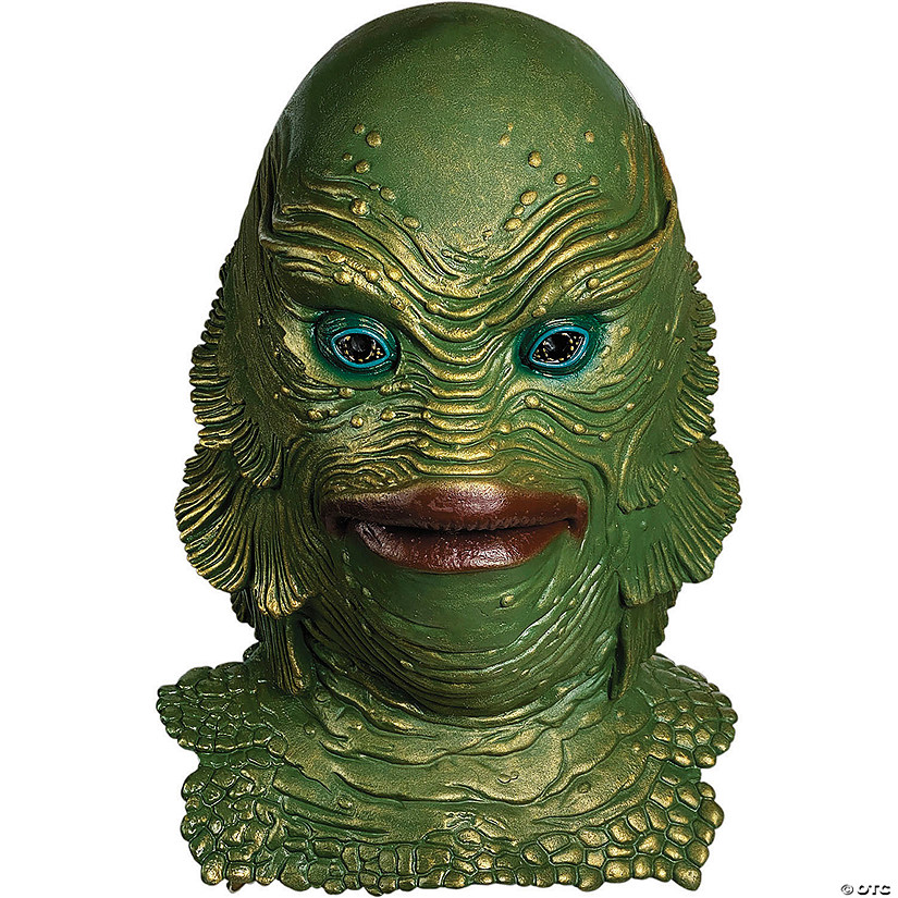 Universal Classic Monsters Creature from the Black Lagoon The Gill-man Mask - One Size Image