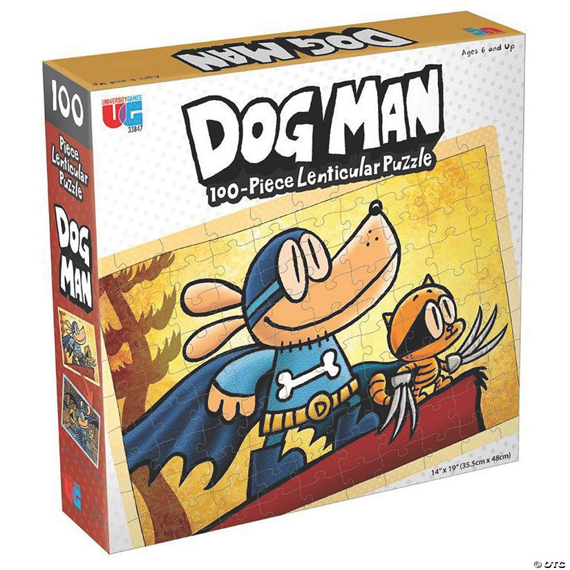 University Games Dog Man Adventures Puzzle Image