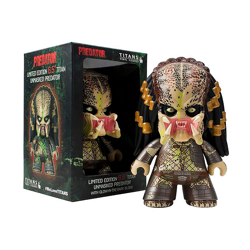 Unmasked Predator Exclusive 6.5 Inch Titans Vinyl Figure Image