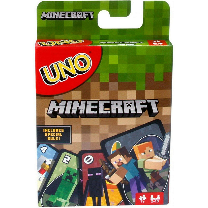 UNO Minecraft Card Game, Toys & Hobbies, Card Games & Poker NEW Image