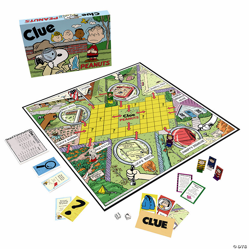 USAopoly CLUE Peanuts Board Game Image