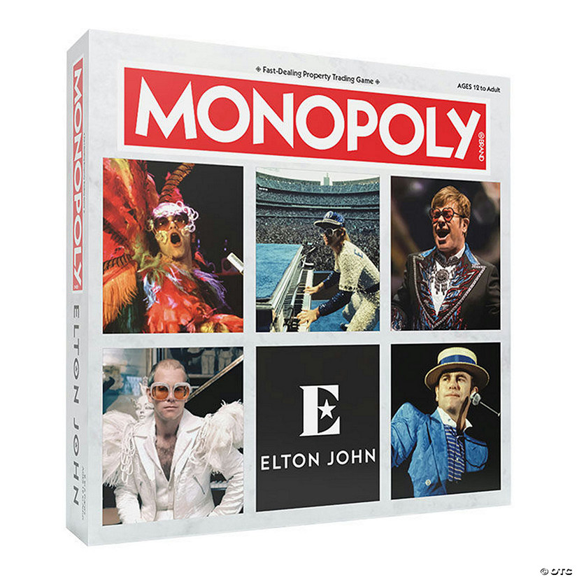 USAopoly MONOPOLY Elton John Board Game Image