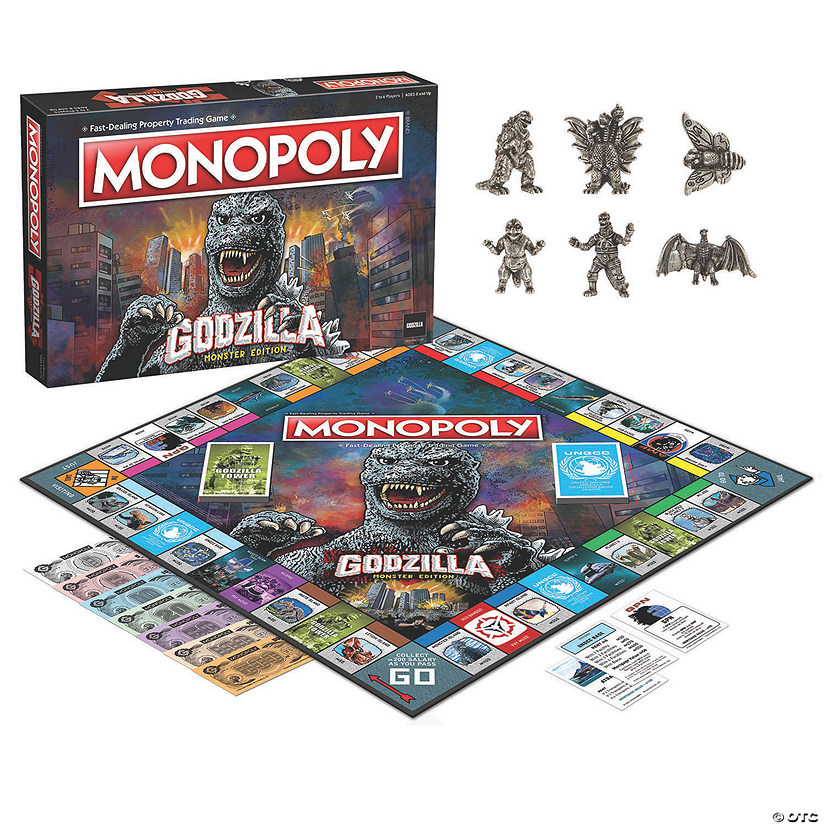 USAopoly MONOPOLY&amp;#174;: Godzilla Image
