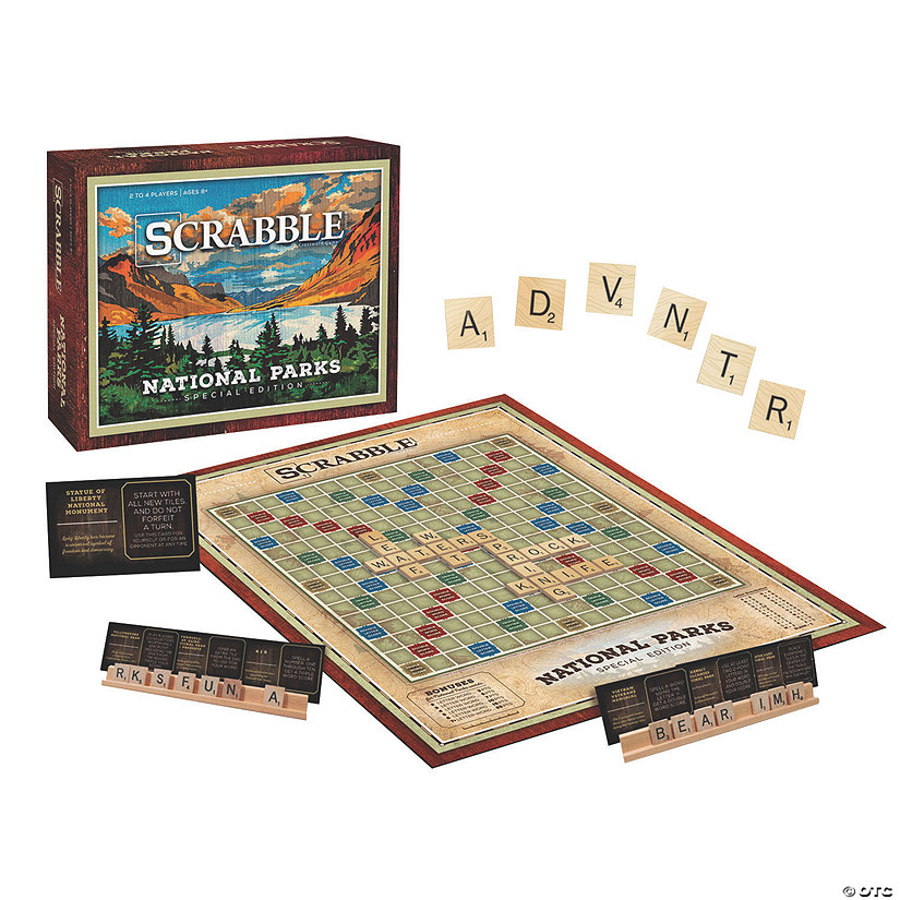 USAopoly SCRABBLE<sup>&#174;</sup> National Parks Image