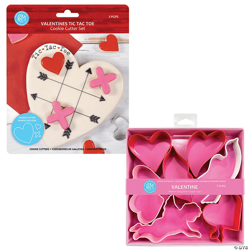 Valentine 10 Piece Cookie Cutter Set Image
