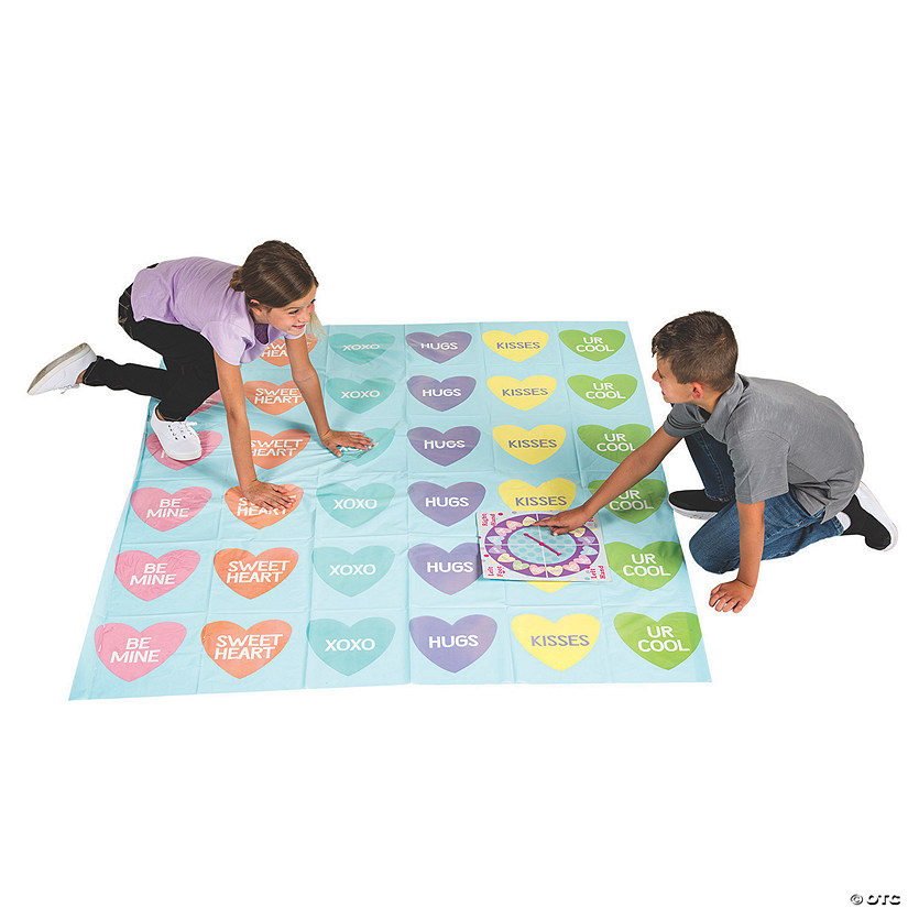 Valentine Conversation Heart Party Bending Game Image