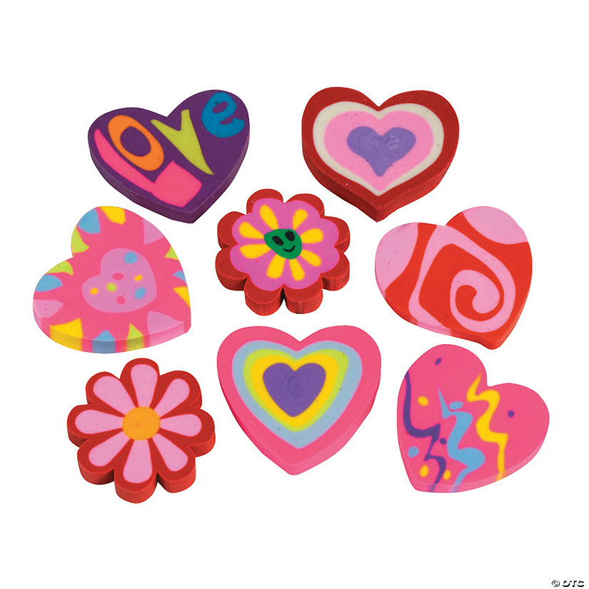 Valentine Erasers Discontinued