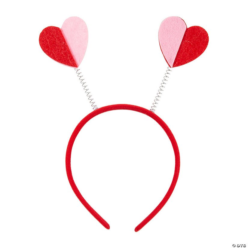 Valentine Hearts Head Boppers - 12 Pc. Image
